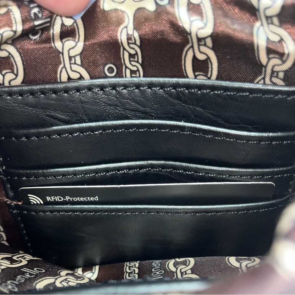 Tignanello Mojave Belt Bag, Dark Eggplant Purple *** RFID-Protected ***, NWOT - Picture 11 of 13